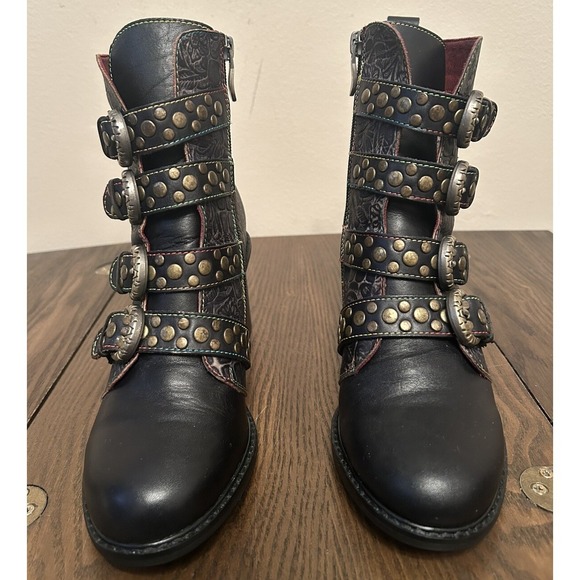 Spring Step Shoes - Lartiste Spring Step Wonderland Bootie Sz 37 Women's